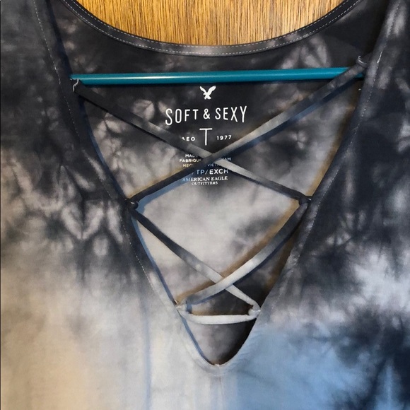 American Eagle tie dye top - Picture 4 of 4